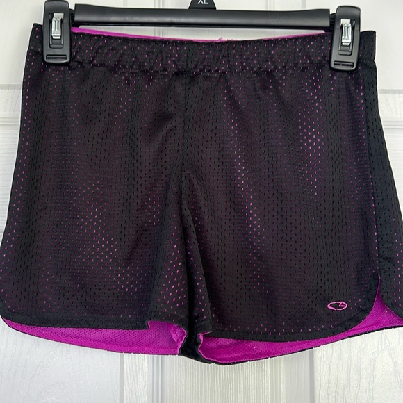 Under Armour Other - Kids Black and Pink Athletic Shorts